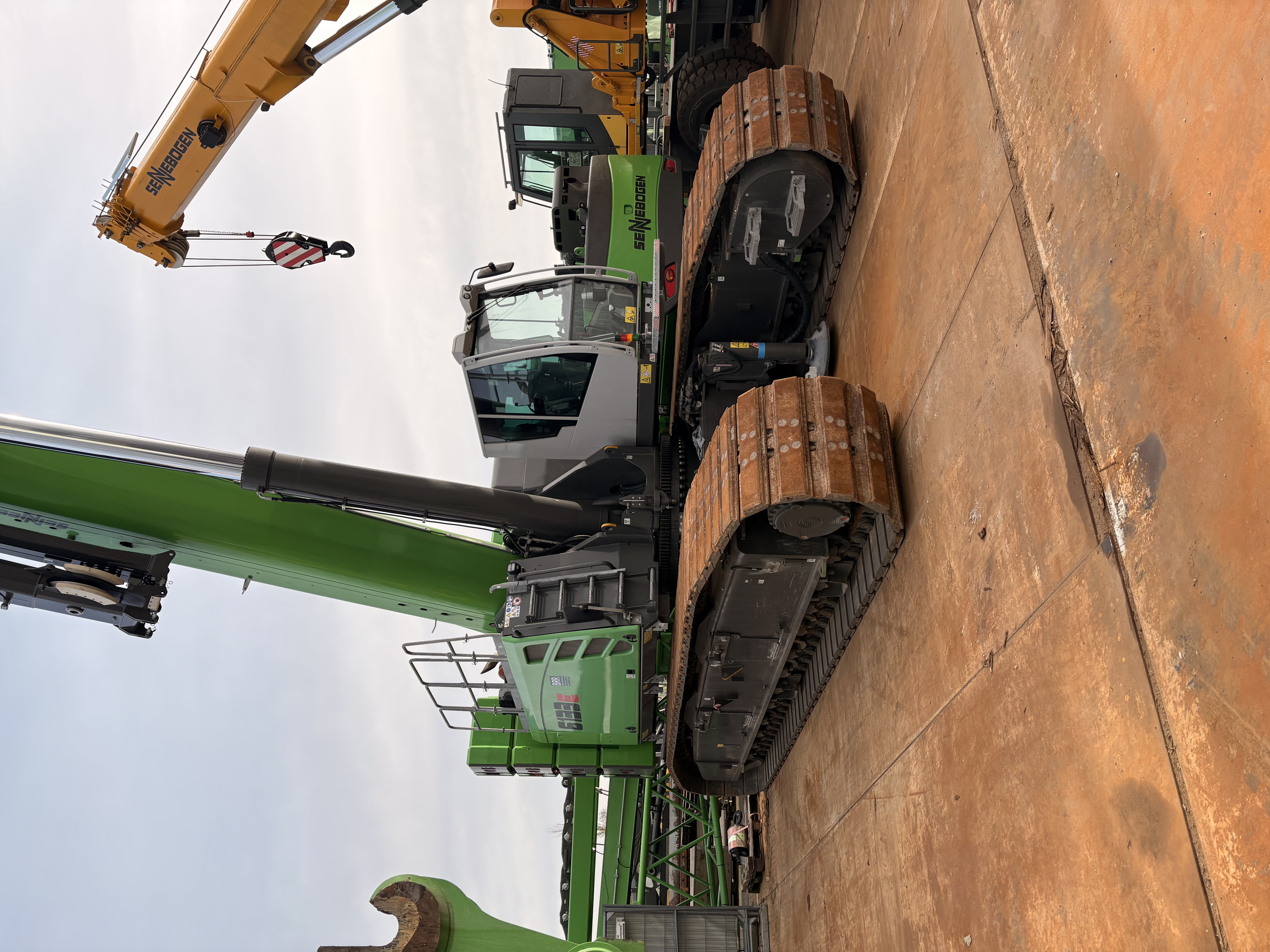 2022 Telescopic Boom Cranes, Sennebogen,  130 ton